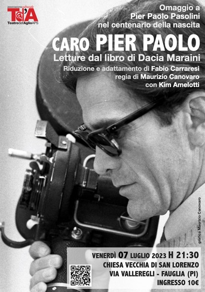 230707 Locandina Pasolini