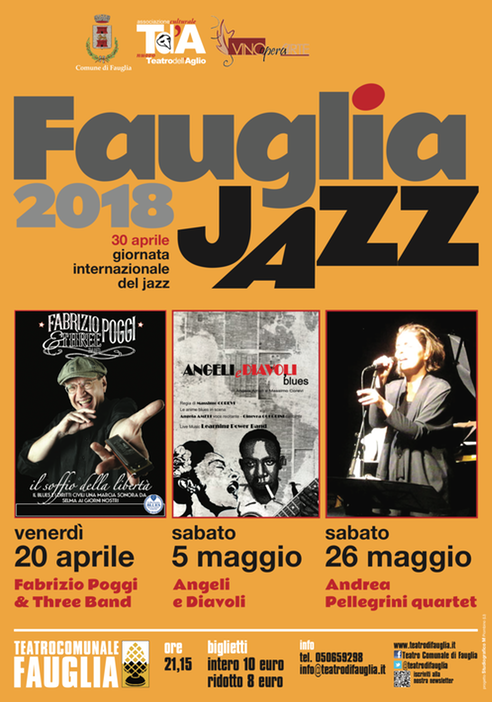 FAUGLIA JAZZ - APPUNTAMENTI A TEATRO 